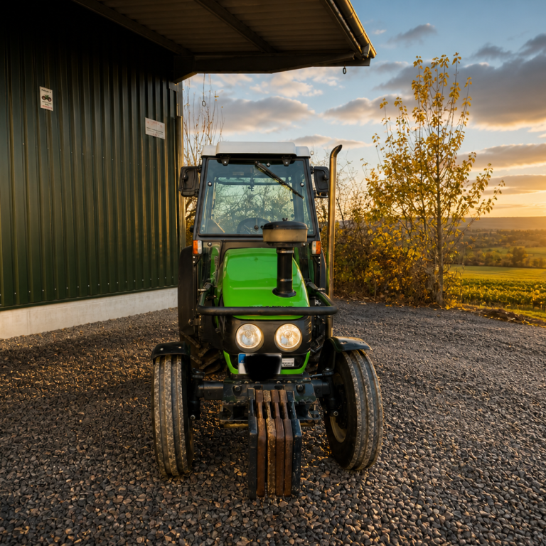 Frontansicht Deutz Agrolux F80