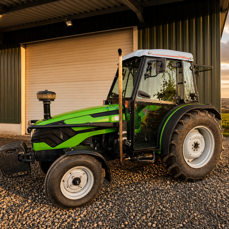 linke Seitenansicht Deutz Agrolux F80